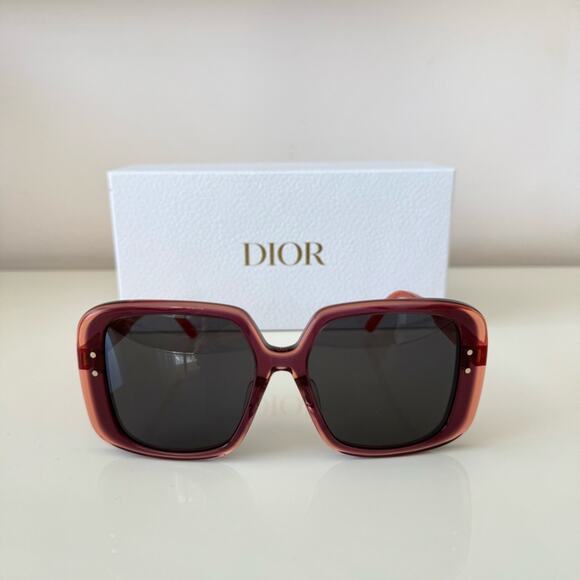 NEW!!  Dior Highlight S3F 35A0 women sunglasses Authentic Retail 480$ - Picture 2 of 7
